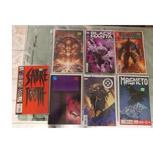 Marvel DC Comic Book Villains lot of 7